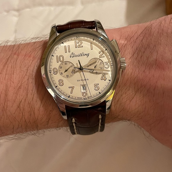 Breitling Transocean 1915 Limited Edition Mens Watch AB1411 Box Papers - Picture 6 of 7